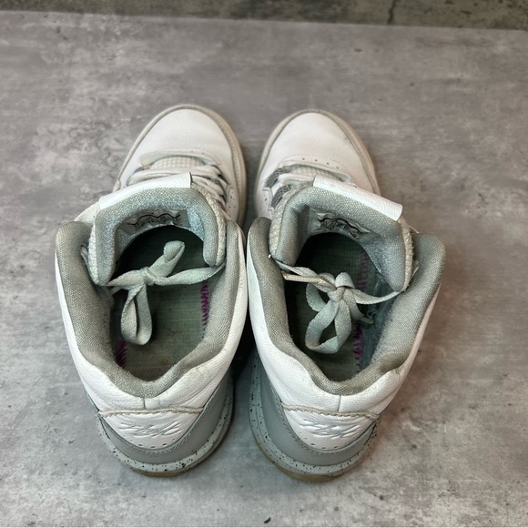 Nike Air Jordan Flight Origin Sneakers Womens sz 7 - white/grey - Picture 6 of 7